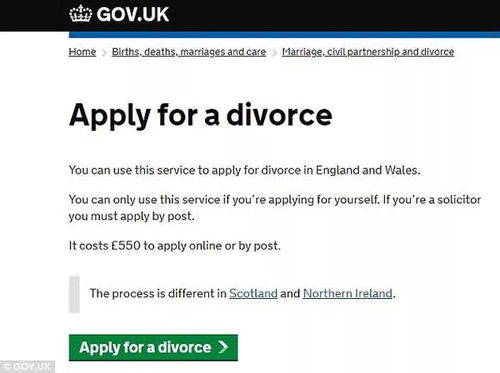 英国人彻底疯了 英国政府贴心地推出了 网上离婚 自助服务...